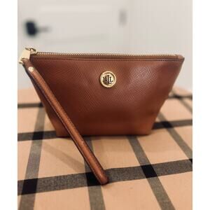 Ralph Lauren Leather Wristlet